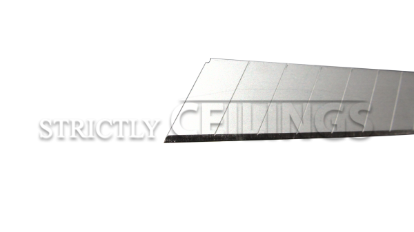 Stanley replacement blade are extremely thin and sharp for cutting ceiling tiles